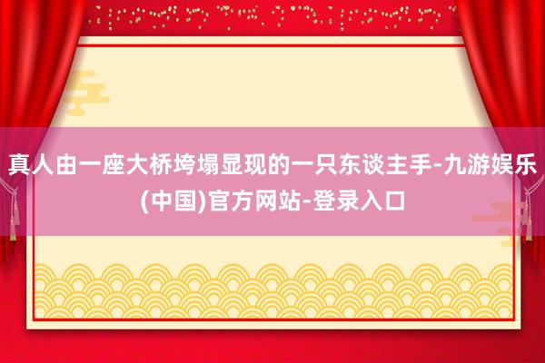真人由一座大桥垮塌显现的一只东谈主手-九游娱乐(中国)官方网站-登录入口