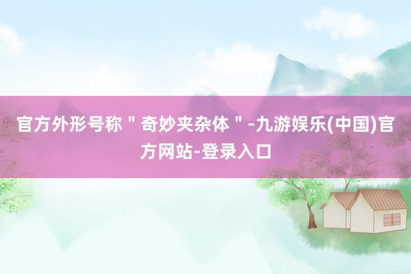 官方外形号称＂奇妙夹杂体＂-九游娱乐(中国)官方网站-登录入口
