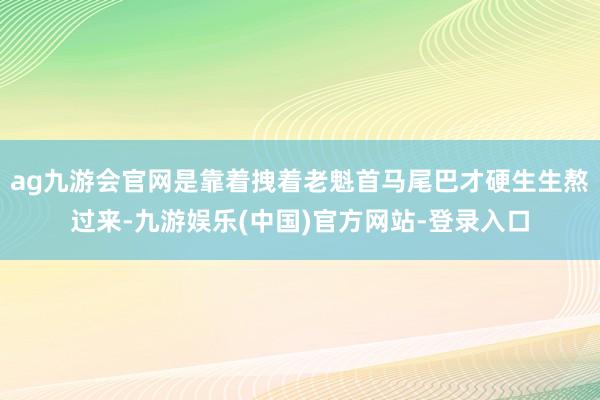 ag九游会官网是靠着拽着老魁首马尾巴才硬生生熬过来-九游娱乐(中国)官方网站-登录入口