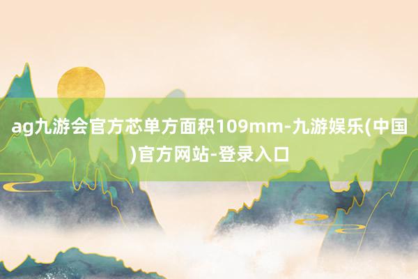 ag九游会官方芯单方面积109mm-九游娱乐(中国)官方网站-登录入口